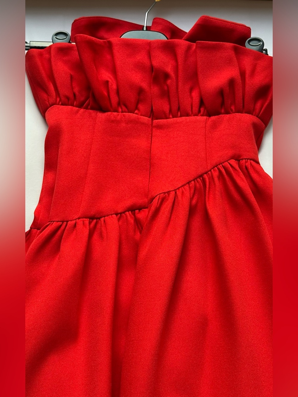 REVOLVE ELLIATT Laurel Dress Red XS | High-Low Hem Elegant Wedding Guest Dress - Picture 9 of 9